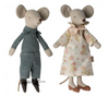 Maileg Grandma and Grandpa Mice in Box