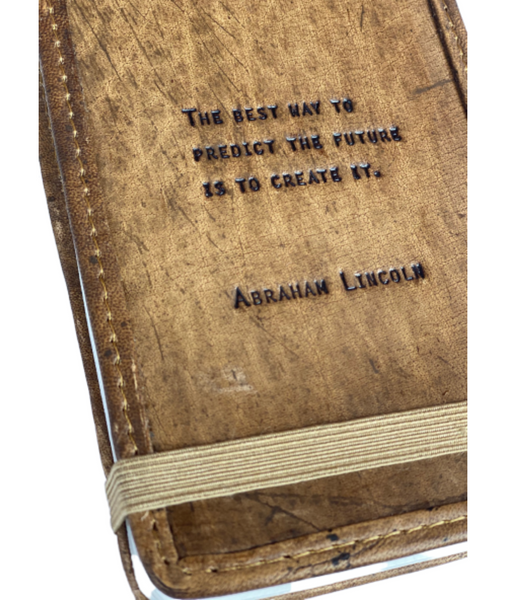 Sugarboo Journal Lincoln Quote Just Be