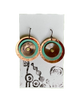 Earrings -- Cindy Cage Triple Discs (2 sizes)