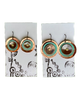Earrings -- Cindy Cage Triple Discs (2 sizes)