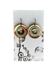 Earrings -- Cindy Cage Triple Discs (2 sizes)