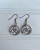 Earrings -- Ring Weaver 3x Bullseye