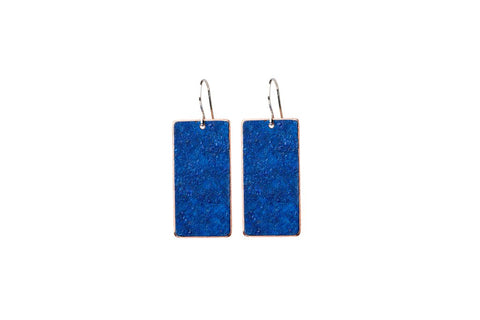 Ella Jude Small Rectangular Earrings (various colors)