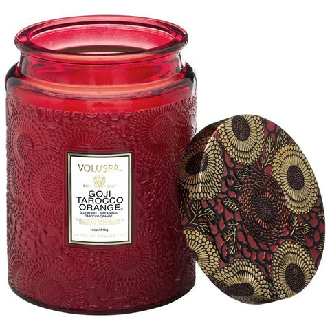 Voluspa -- Large Glass Jar Candles (various scents)