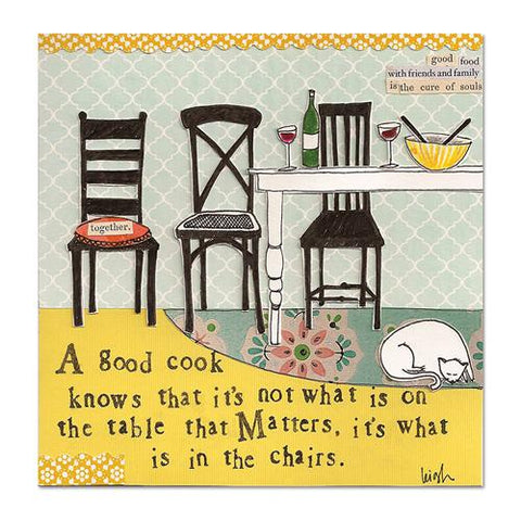 Magnet -- Curly Girl -- In the Chairs