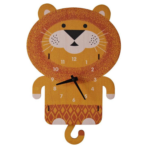 Lion Pendulum Clock