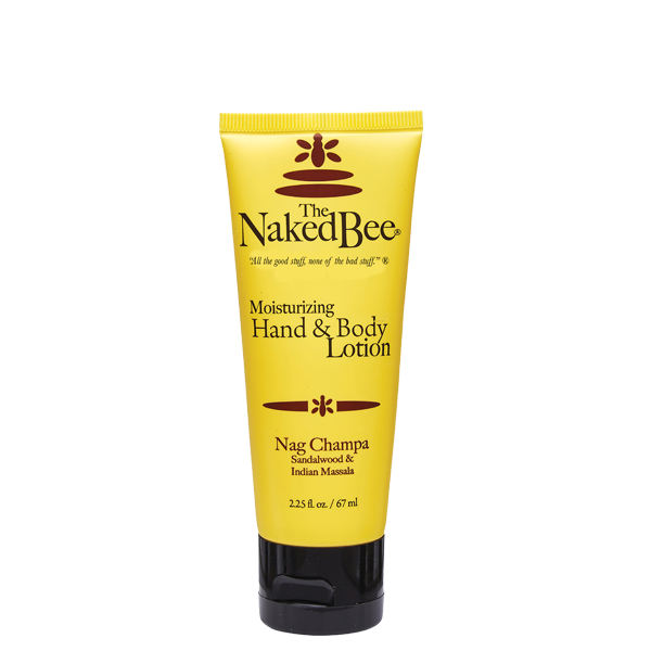 Naked Bee Moisturizing Hand and Body Lotion -- Nag Champa