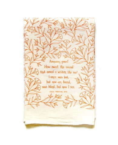 Amazing Grace Tea Towel