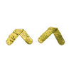 World Finds Axis Hammered Earrings