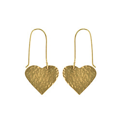 Just Trade Heart Earrings