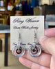 Earrings -- Ring Weaver Dangling Hoops