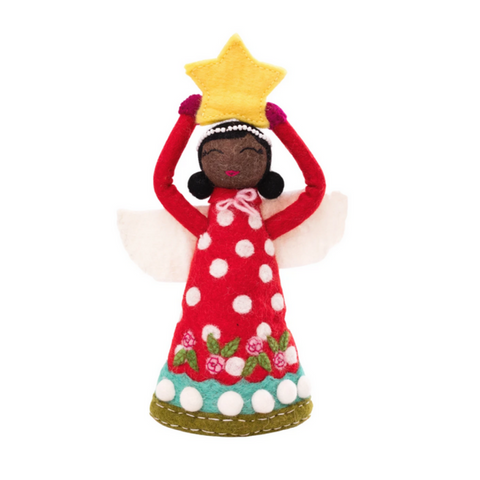Angel Tree Topper(Red Simone)