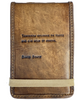 Leather Journal -- David Bowie Quote