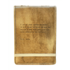 Leather Journal -- large (various quotes)