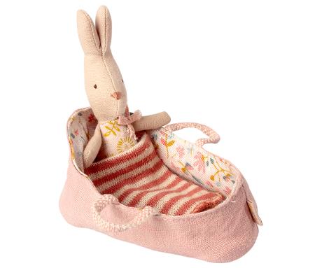 Maileg Rabbit in Carry Cot