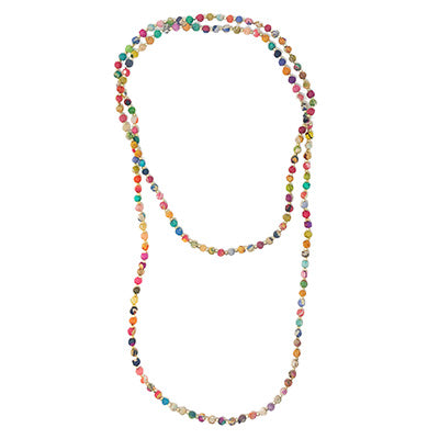World Finds Kantha Signature Strand Necklace